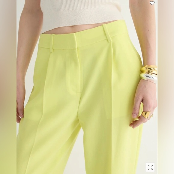 ME+EM Lemon Yellow Women's Trousers Size 8 - Picture 2 of 8